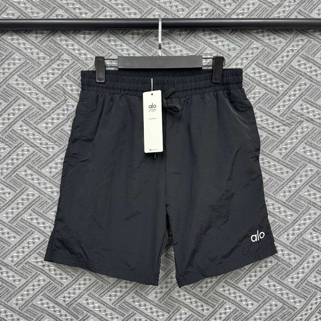 alo Drawstring Shorts - Black